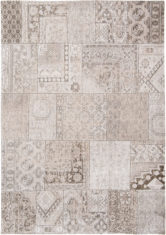 beżowy dywan patchwork 8685 Lawrence