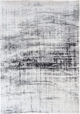 Biało-czarny nowoczesny dywan Louis De Poortere