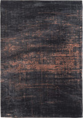 Miedziano-czarny nowoczesny dywan Louis De Poortere