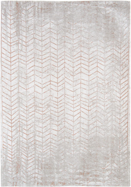 pomarańczowo biały dywan w jodelke - Coppertone 8951