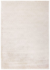 beżowy dywan geometryczny Cosmou Plume 7053