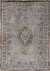 brązowo szary dywan klasyczny - Grey Ebony 8257
