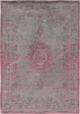Różowo-szary klasyczny dywan vintage Louis De Poortere