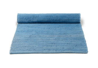 niebieski Dywan bawełniany z recyklingu - Eternity Blue 0036