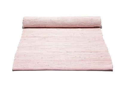 różowy Dywan bawełniany z recyklingu - Misty Rose 0041