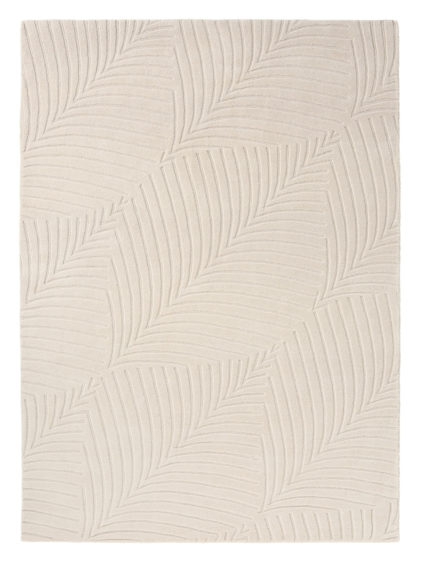 beżowy dywan geometryczny Folia Stone 38301