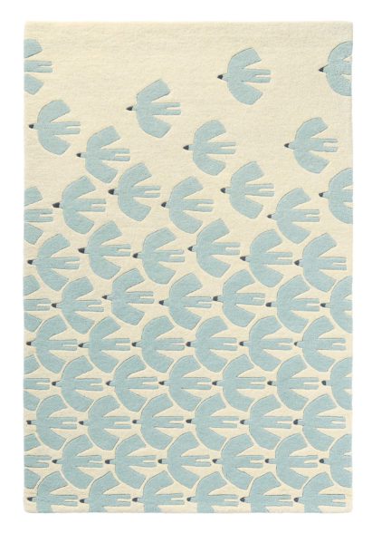 błękitno beżowy dywan dziecięcy Pajaro Mint 23909