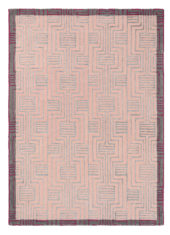 różowy dywan geometryczny Kinmo Pink 56802