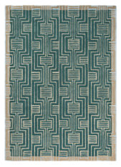 zielony dywan geometryczny Kinmo Green 56807