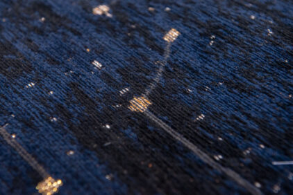 granatowy nowoczesny dywan midnight blue 9060 konstelacja