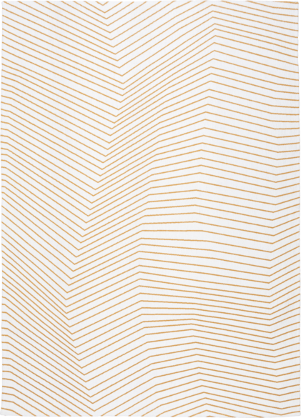 Biały dywan SAN ANDREAS WHITE GOLD 9171 - widok z góry