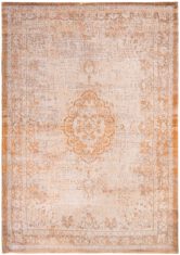 Szaro-łososiowy klasyczny dywan vintage Louis De Poortere