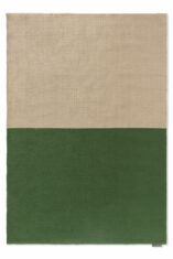 Beżowo Zielony Dywan Zewnętrzny - DECK SPRING GREEN 496607 - widok z góry