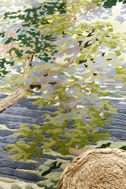 ANCIENT CANOPY FOREST GREEN 146708 - kolory z bliska