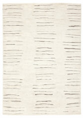Wełniany dywan kremowy do salonu marki Reza's