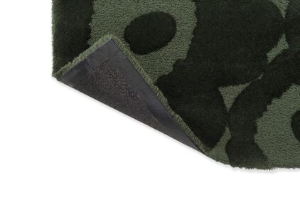 Dywan marki Marimekko w kolorze zielonym, miękki, łatwy w czyszczeniu, idealny do salonu czy sypialni