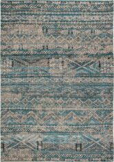 Wielokolorowy dywan kilimowy Louis De Poortere